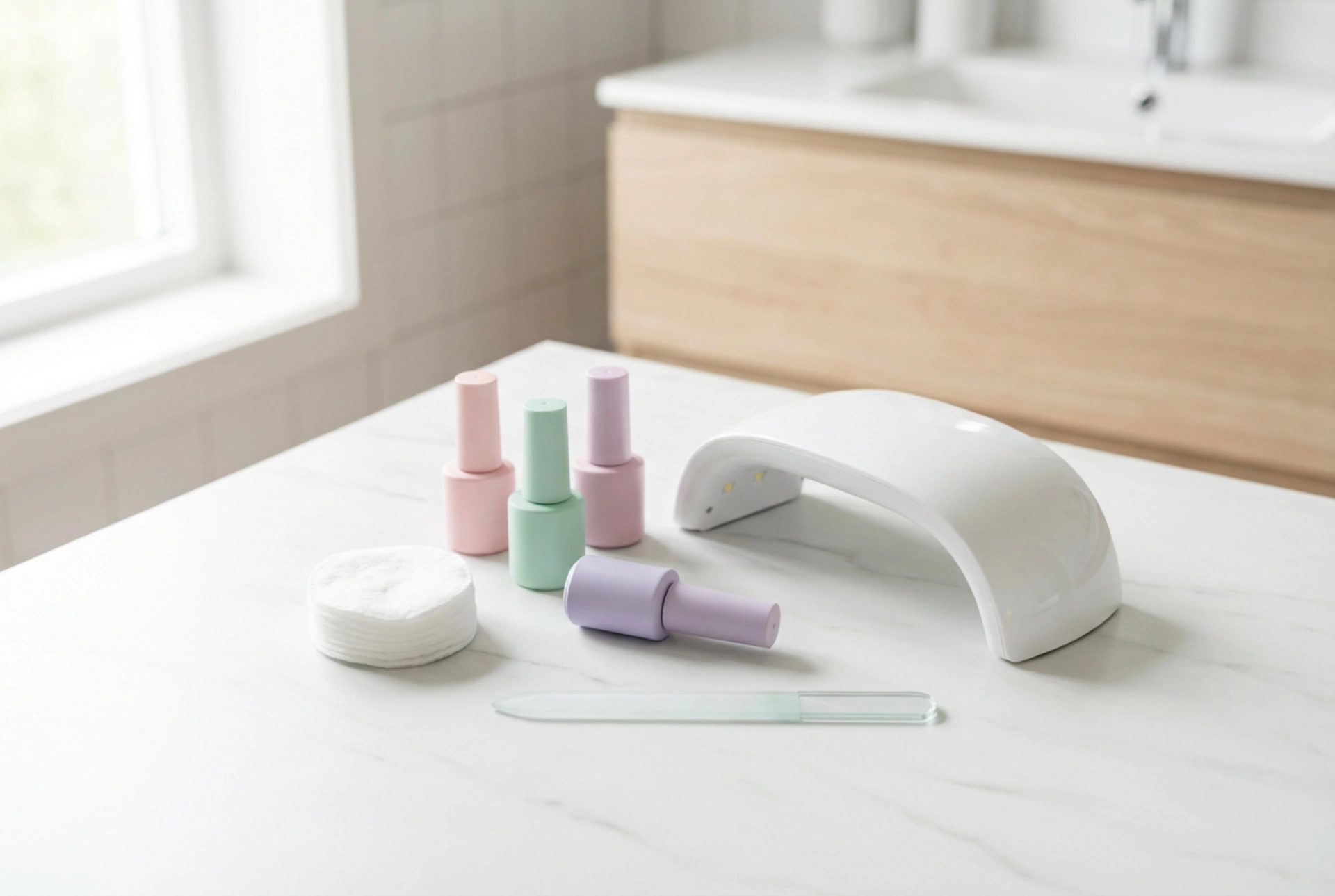 Manichiura hibridă pas cu pas acasă: de la pregătire la întărire