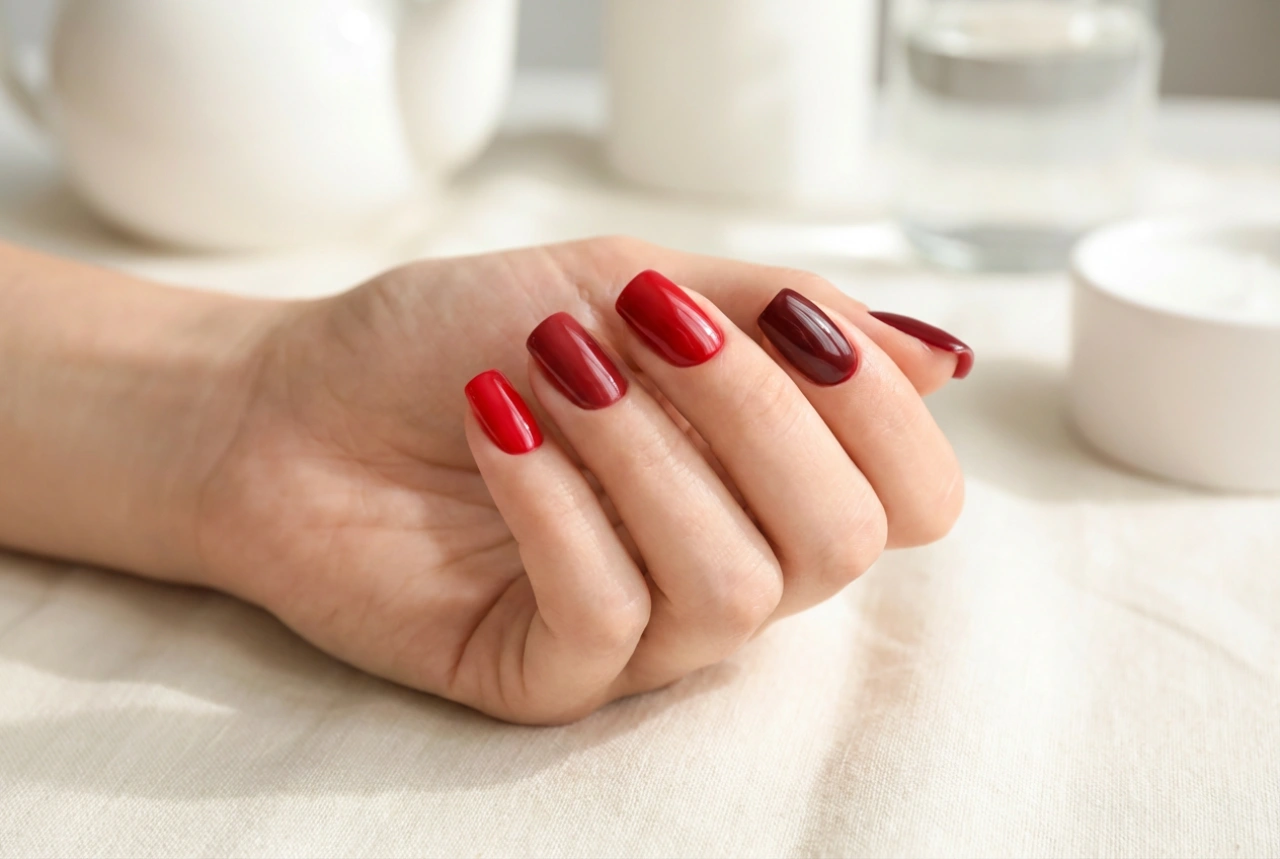 Nuanțe de roșu pentru unghii: cum să alegi culoarea potrivită