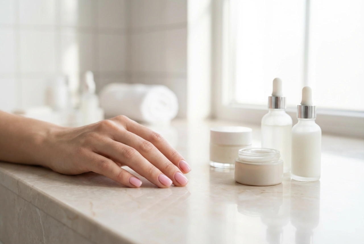 Unghii pastelate delicate pentru zi de zi: bază, culoare și top coat