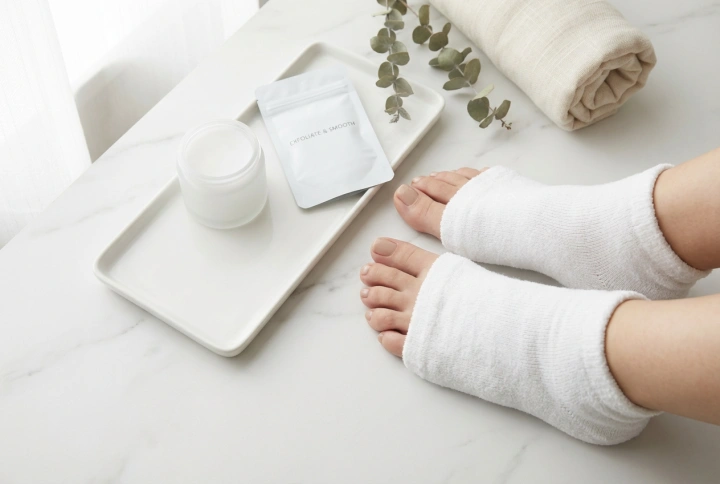 Mască pentru picioare: cum se folosesc șosetele exfoliante și cremoase