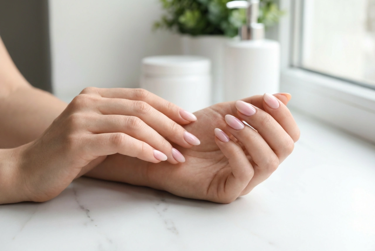 Unghii ombre deschise: un gradient delicat în pasteluri și nuanțe nude