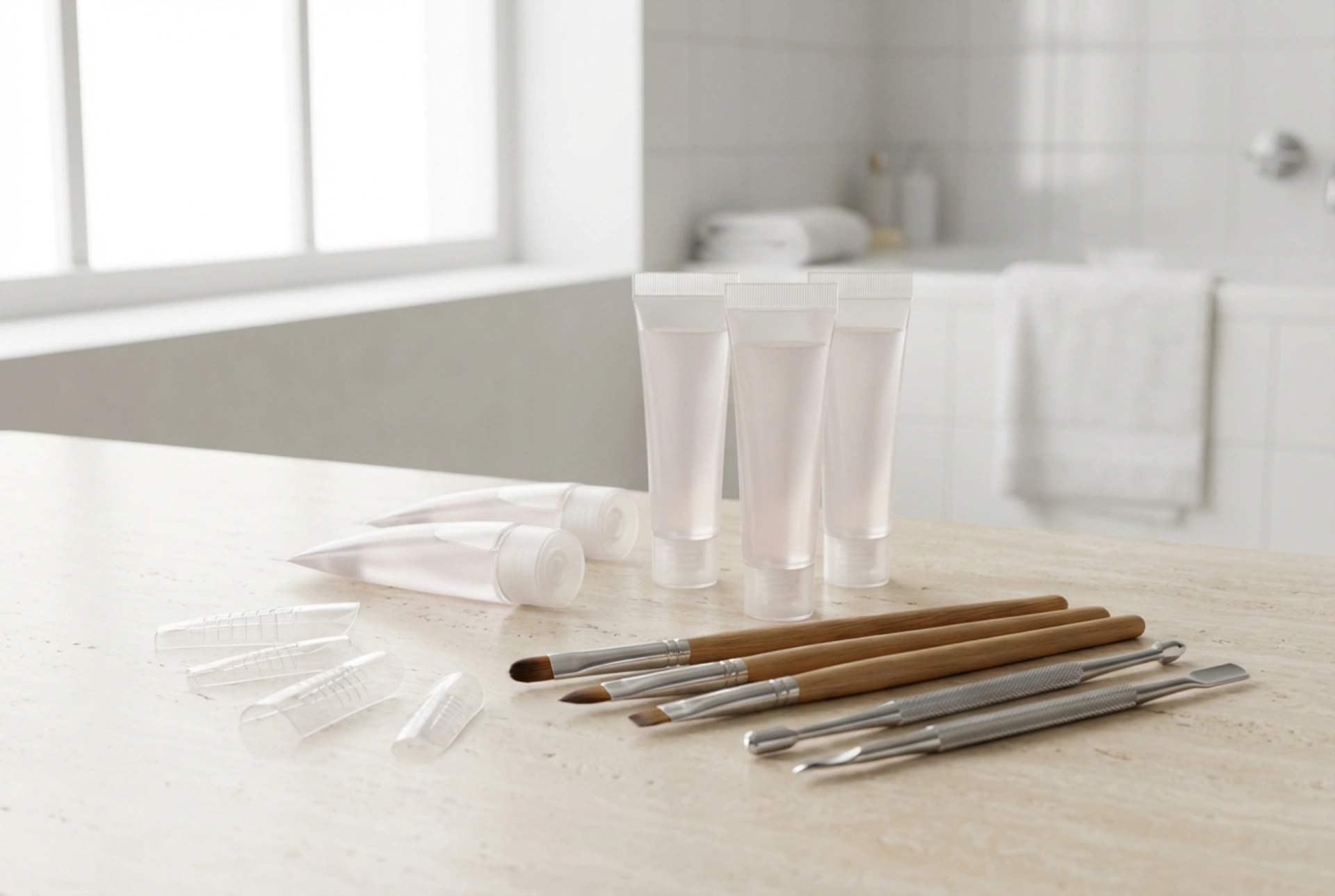 Kit pentru acrilogel: produse necesare, forme și ordinea de lucru
