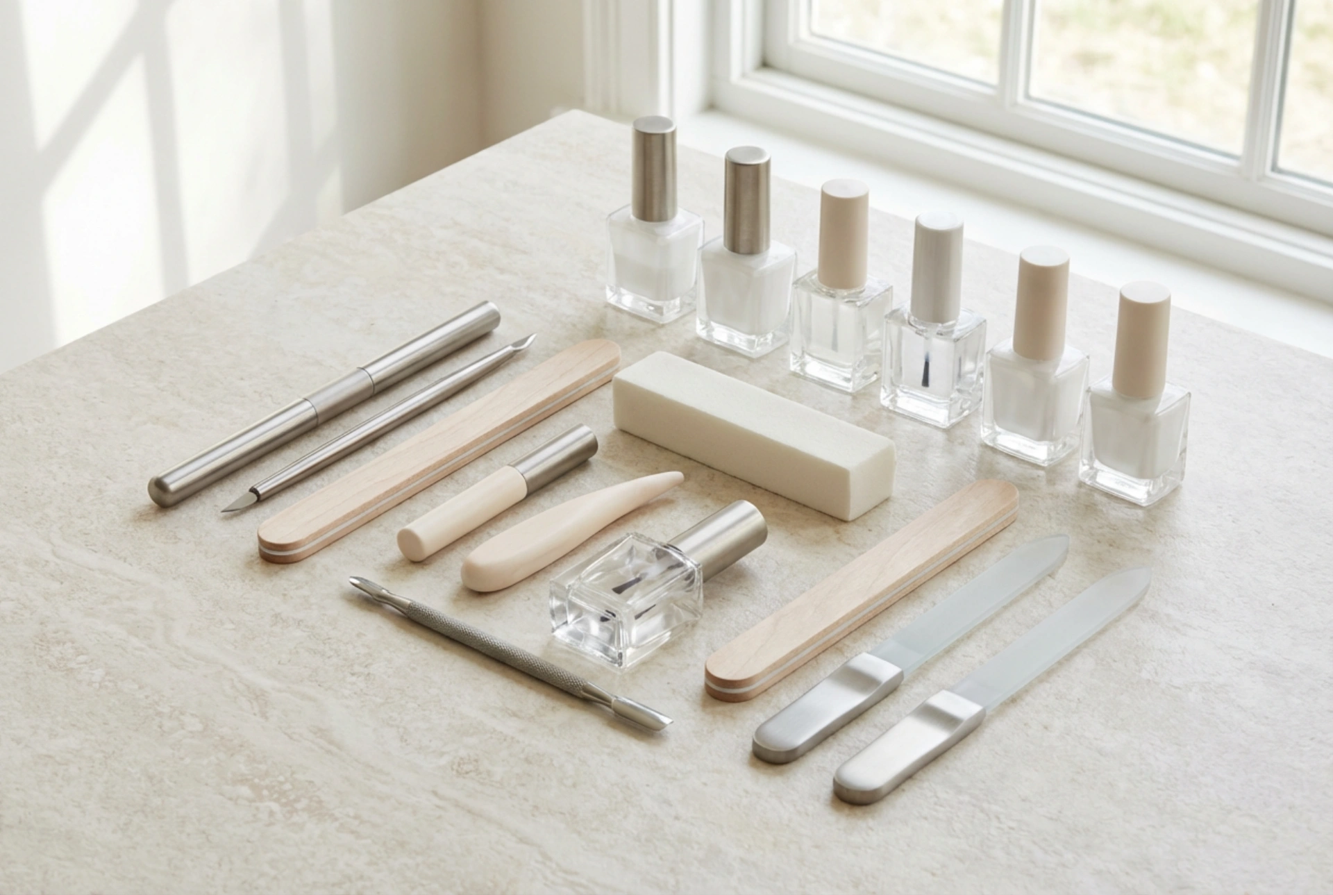Set profesional pentru manichiură: elemente, configurare și ergonomie