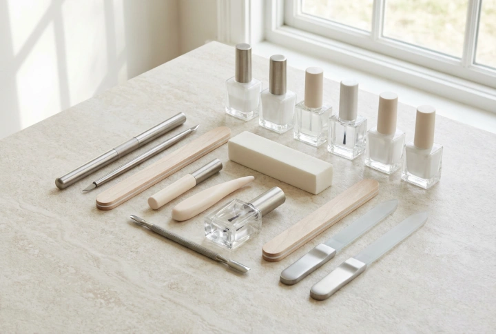 Set profesional pentru manichiură: elemente, configurare și ergonomie