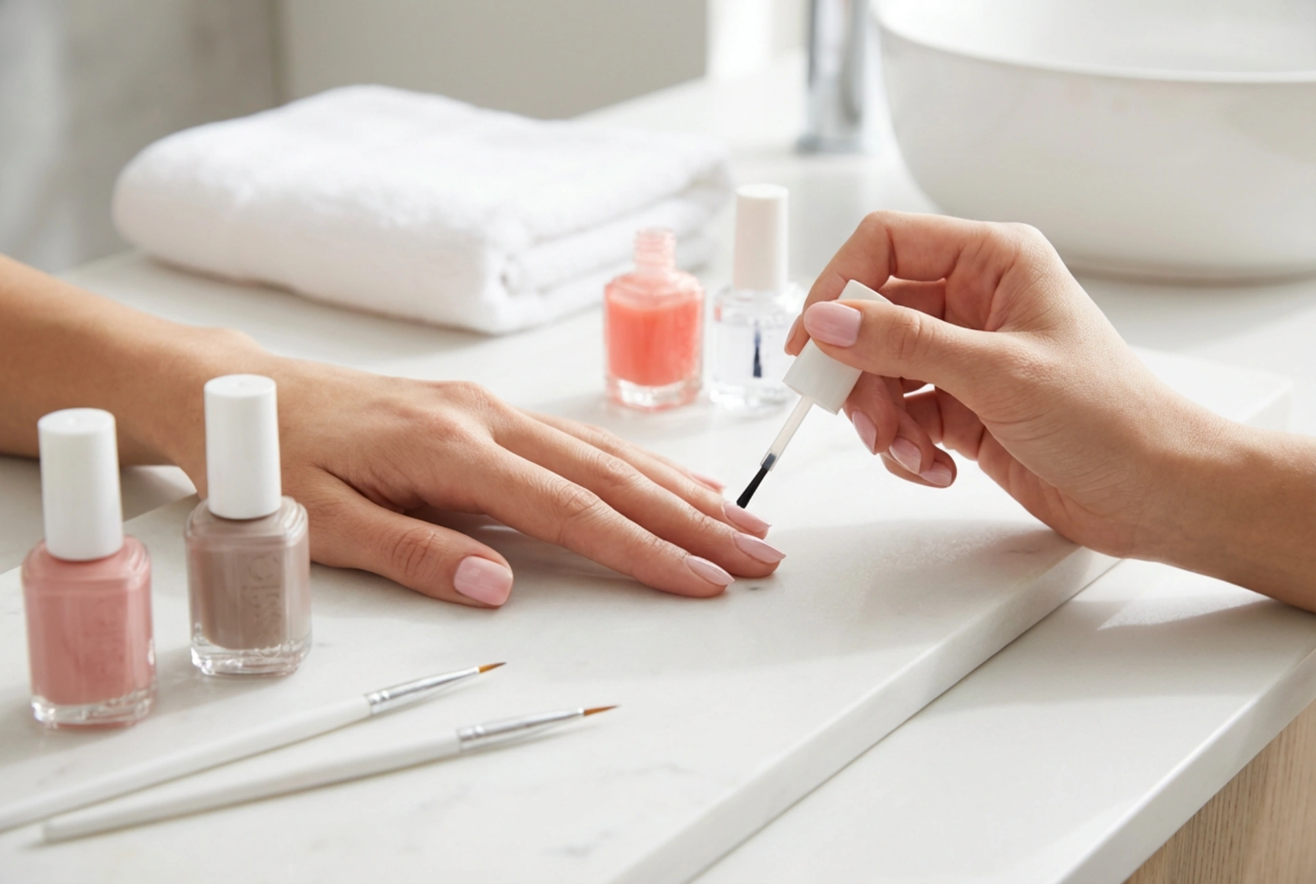 Seturi de manichiură fără lampă: cele mai bune formule și tehnici de aplicare