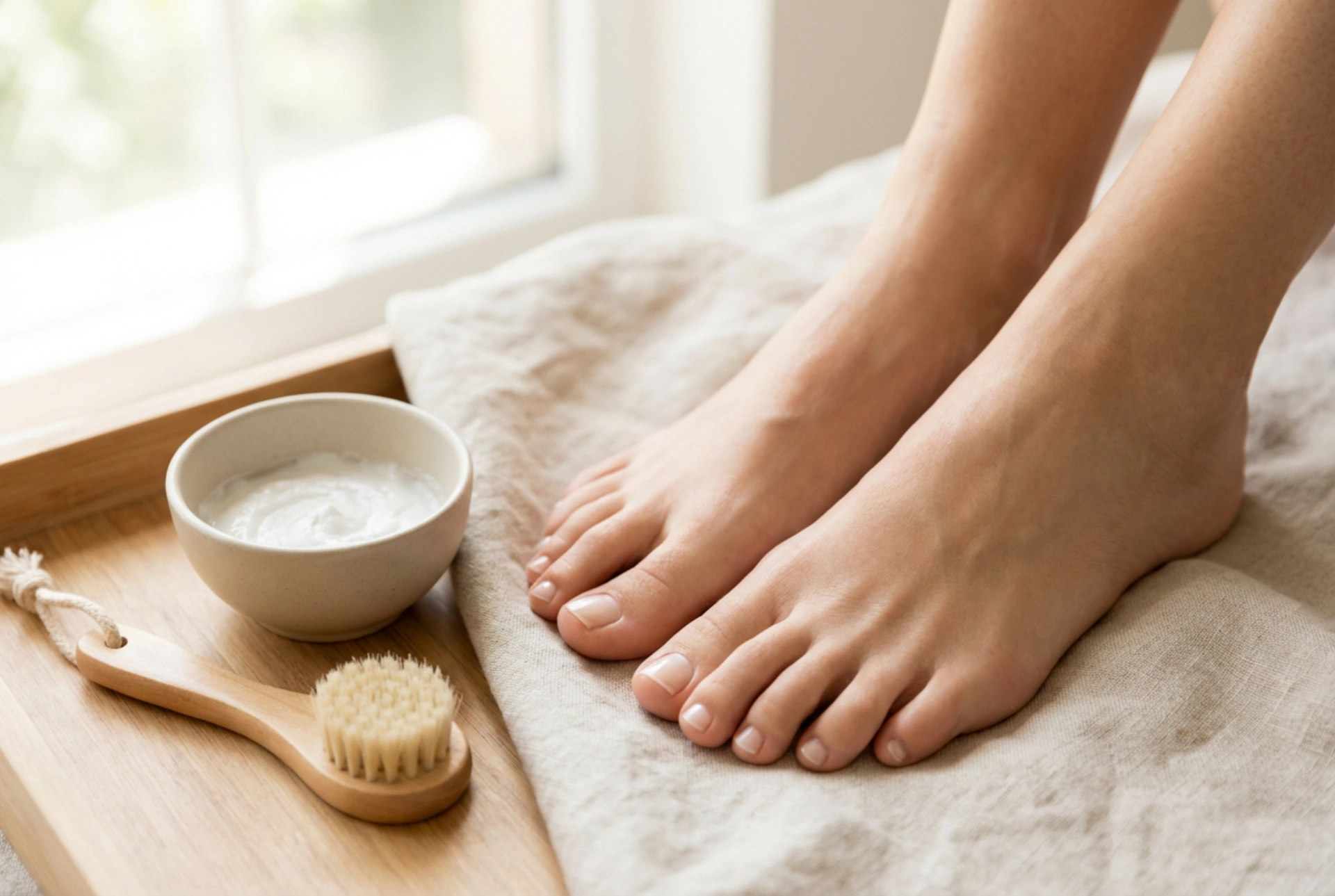 Pedichiura japoneză: pastă, pudră și masaj pentru o strălucire naturală