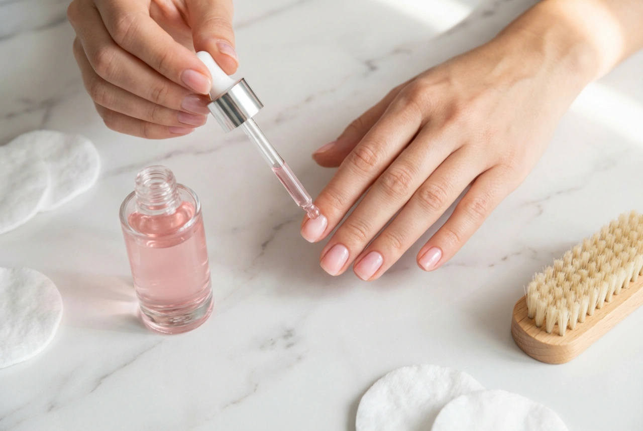 Tratament pentru unghii roz: când este util și cum se aplică