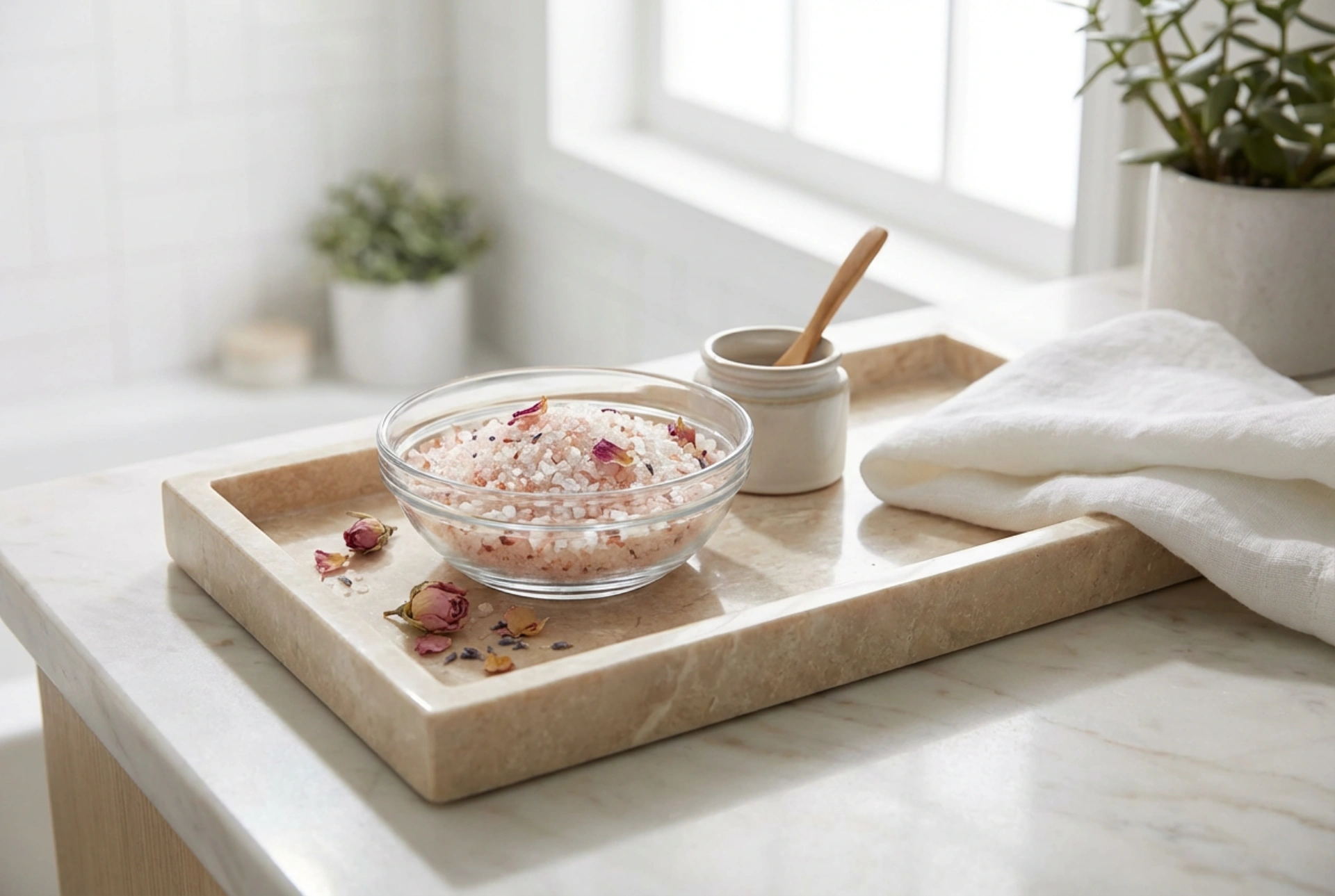 Sarea de baie: cum să pregătești o baie relaxantă și să îngrijești pielea