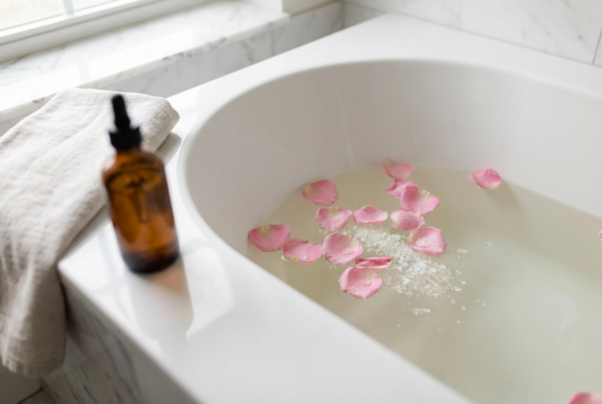 Baia relaxantă cu sare: adaosuri aromatice și ritualul de răsfăț