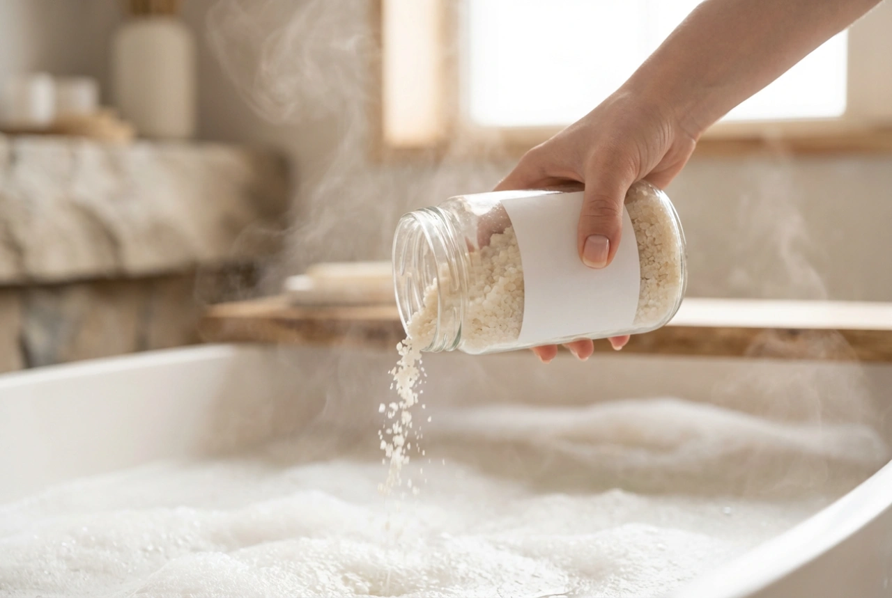 Sare de magneziu pentru baie: un SPA relaxant la tine acasă pas cu pas