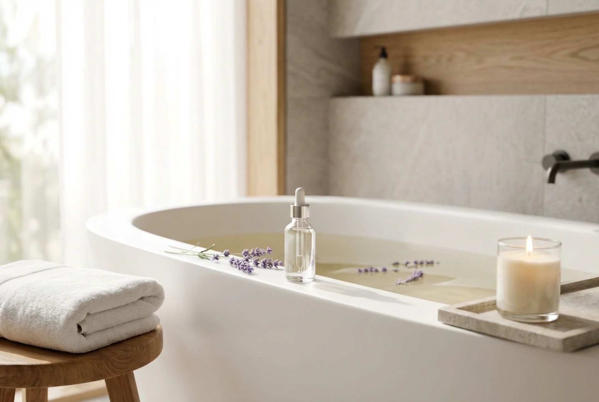 Uleiul Esențial de Lavandă în SPA-ul de Acasă: Baie, Relaxare, Aromă