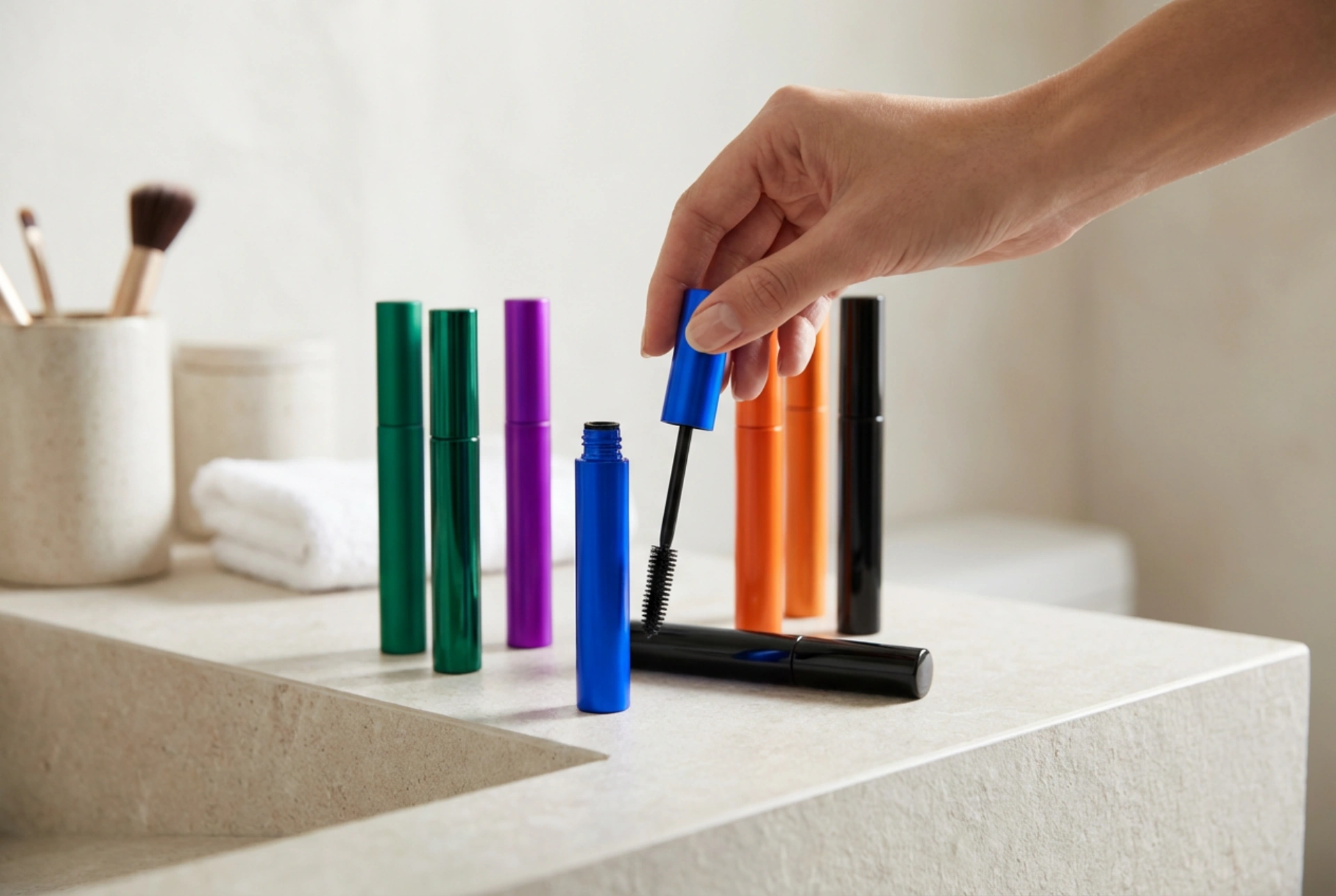 Mascara colorată pentru zi și seară: alegerea nuanțelor și aplicarea