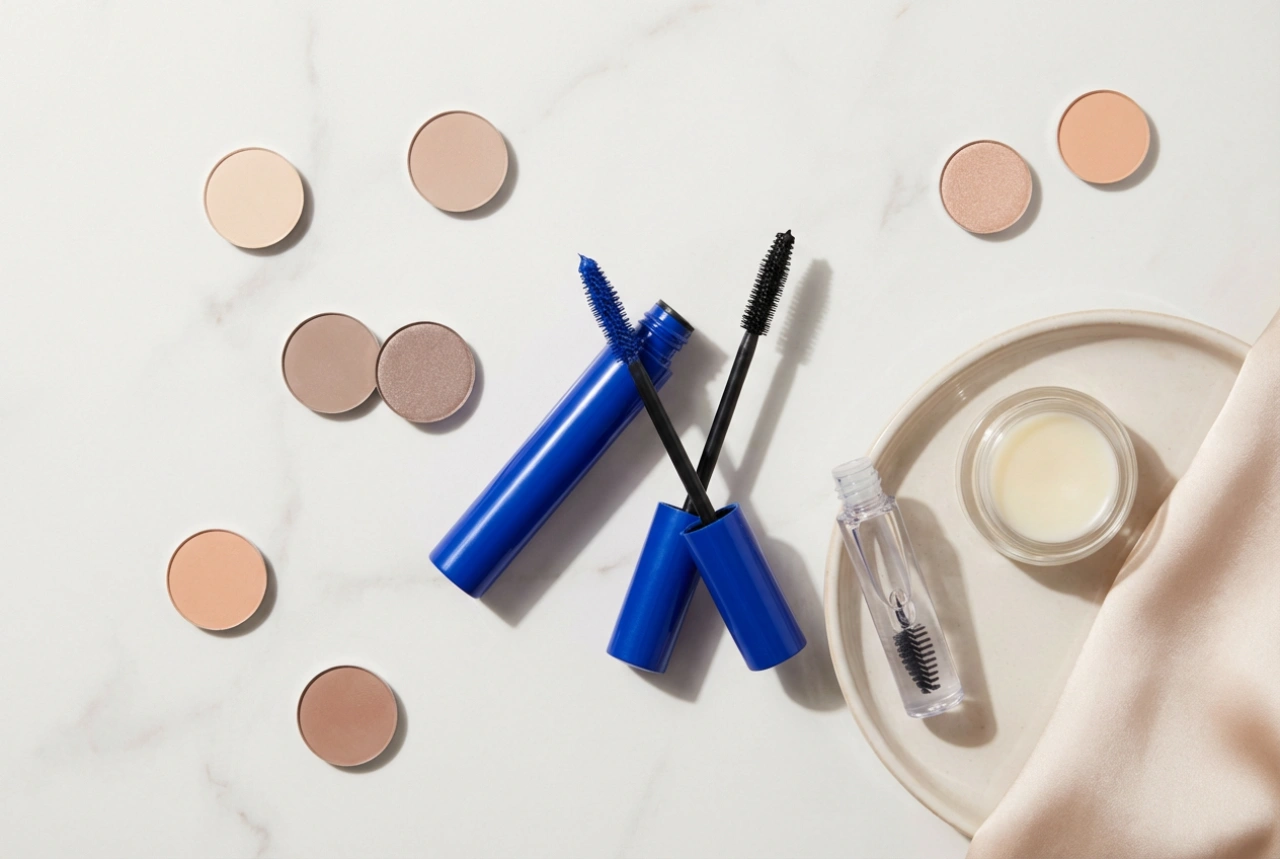 Mascara albastră în practică: cu ce să o combini și cum să-ți accentuezi privirea