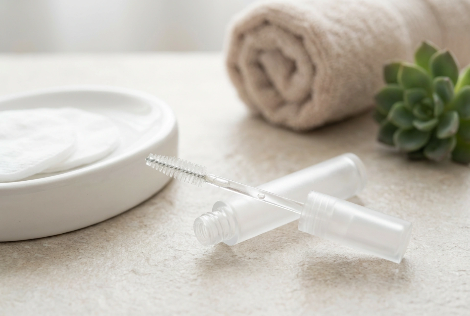 Mascara transparentă: disciplinarea genelor și sprâncenelor, pentru un efect natural