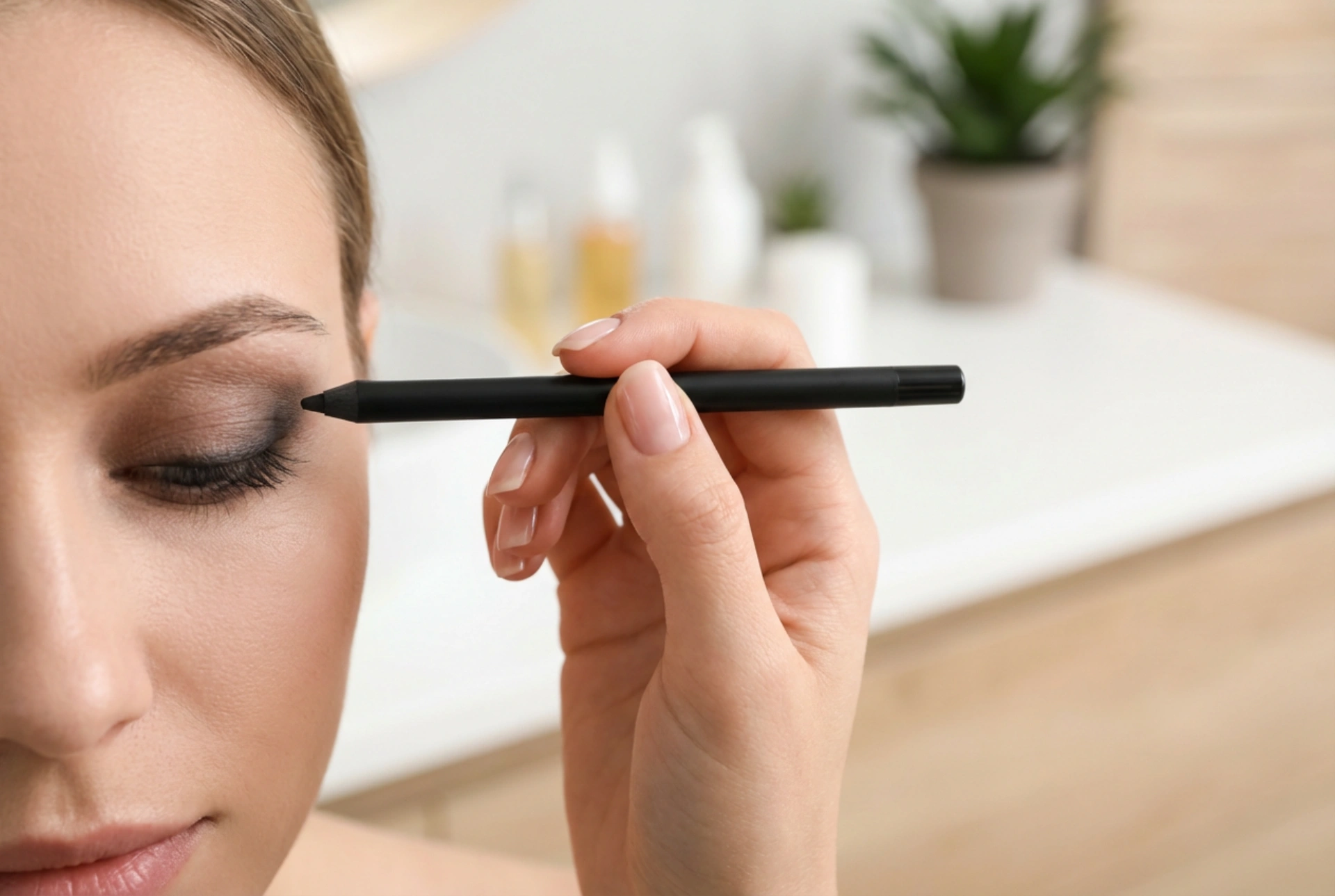 Creionul negru de ochi: linii fine, tightlining și smokey eye pentru diverse forme