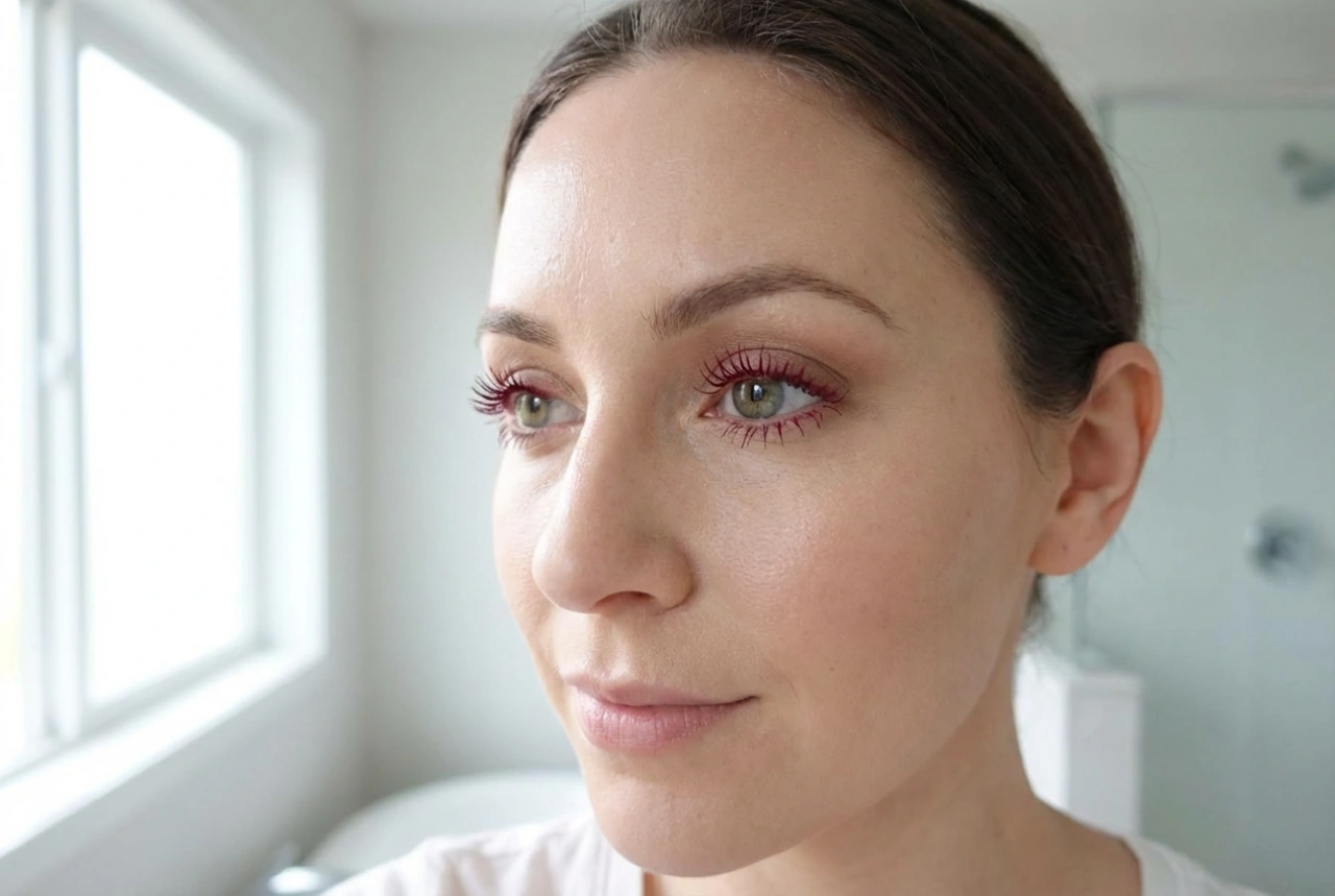 Mascara roșie: Cum să integrezi acest accent îndrăzneț într-un machiaj echilibrat