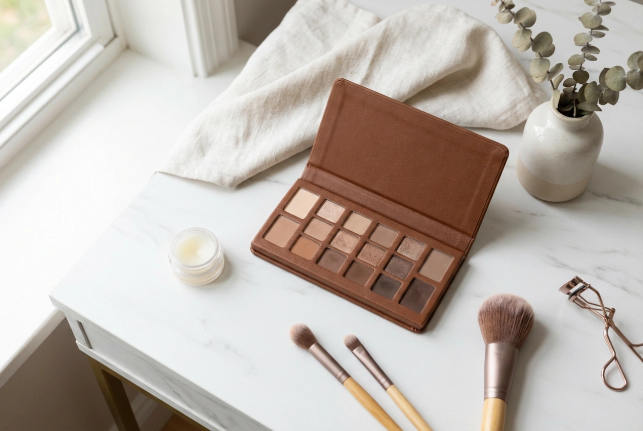 Paleta de farduri maro în practică: trei look-uri universale de zi și de seară