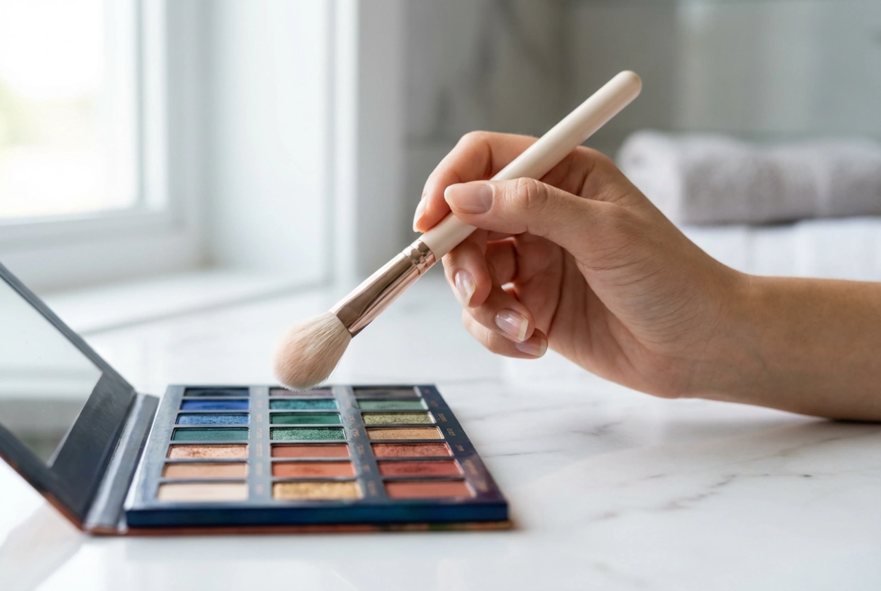 Paleta colorată de farduri: cum să compui machiaje și să eviți petele
