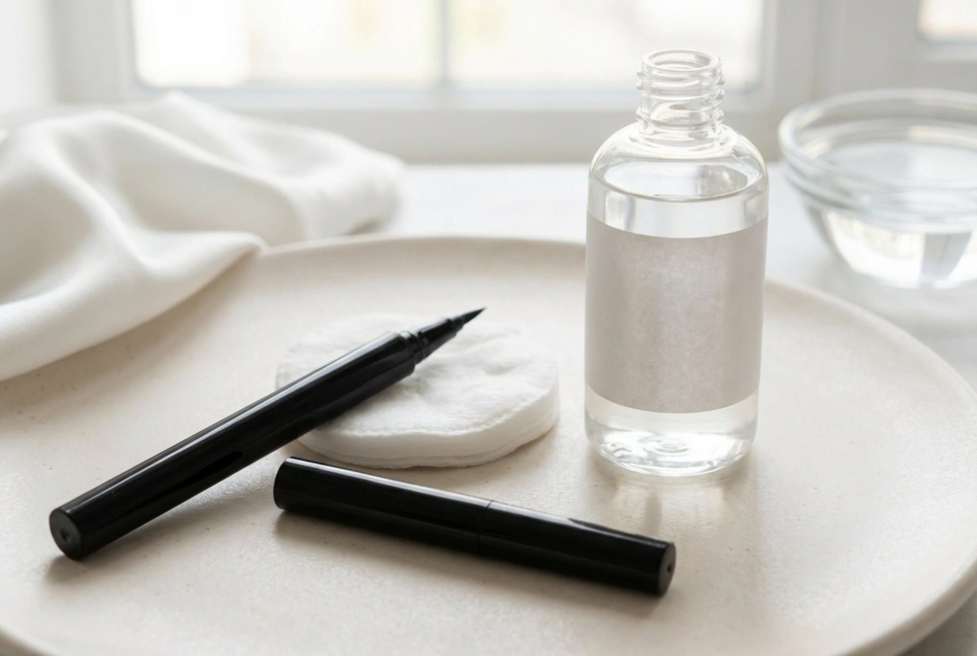 Eyeliner rezistent la apa fara pete: tehnici de trasare si demachiere