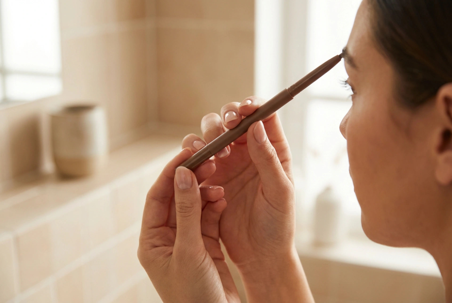 Creion de sprâncene: efect natural pas cu pas