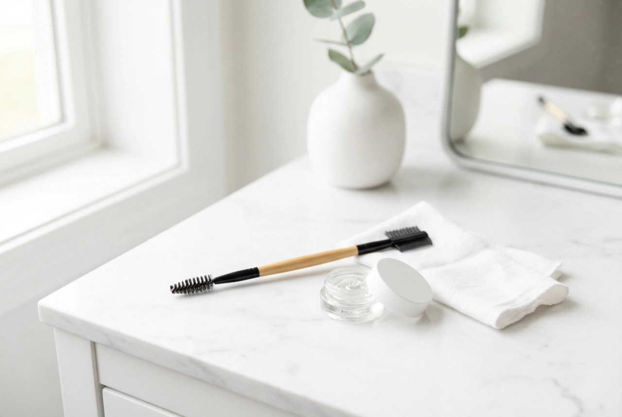 Pieptenele pentru sprâncene: modelare, periere și igiena instrumentului