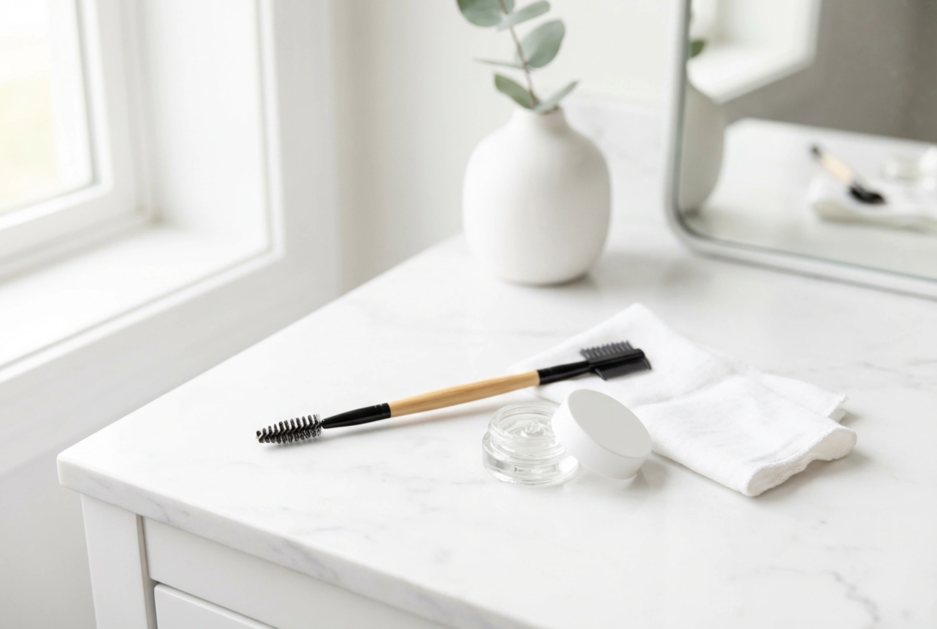 Pieptenele pentru sprâncene: modelare, periere și igiena instrumentului