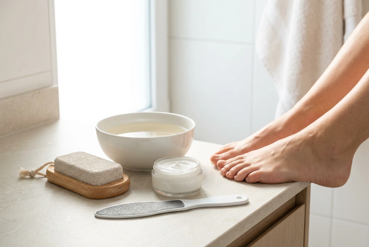 Pilă de picioare: tipuri, mișcări și igienă în pedichiura de acasă