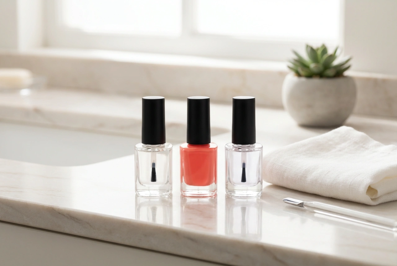 Manichiură rezistentă pas cu pas: bază, straturi, top coat