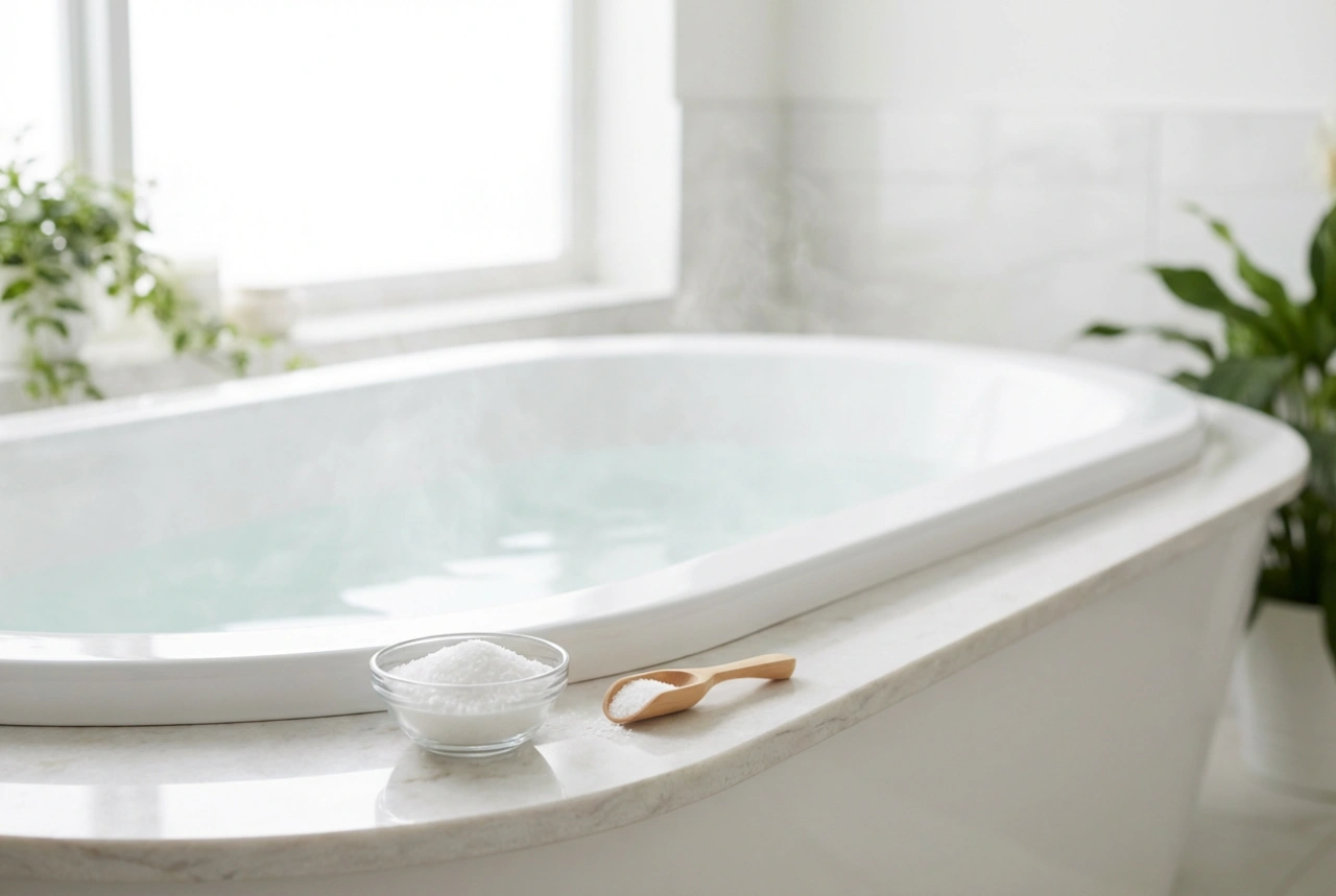 Sare Epsom pentru baie: proporții, dizolvare și timp de imersie