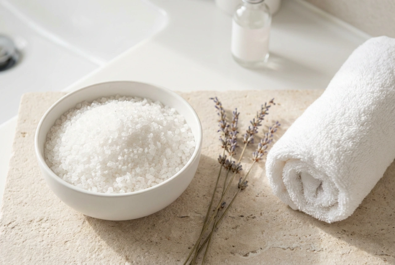 Sarea Epsom pentru baie în SPA-ul de acasă: cum se folosește și cu ce se combină