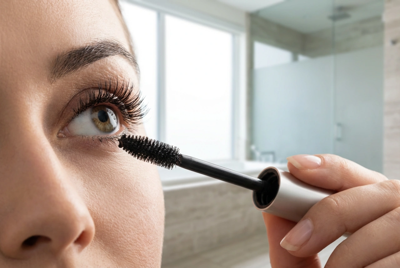 Rimel pentru volum și alungire: aplicarea în straturi fără gene lipite