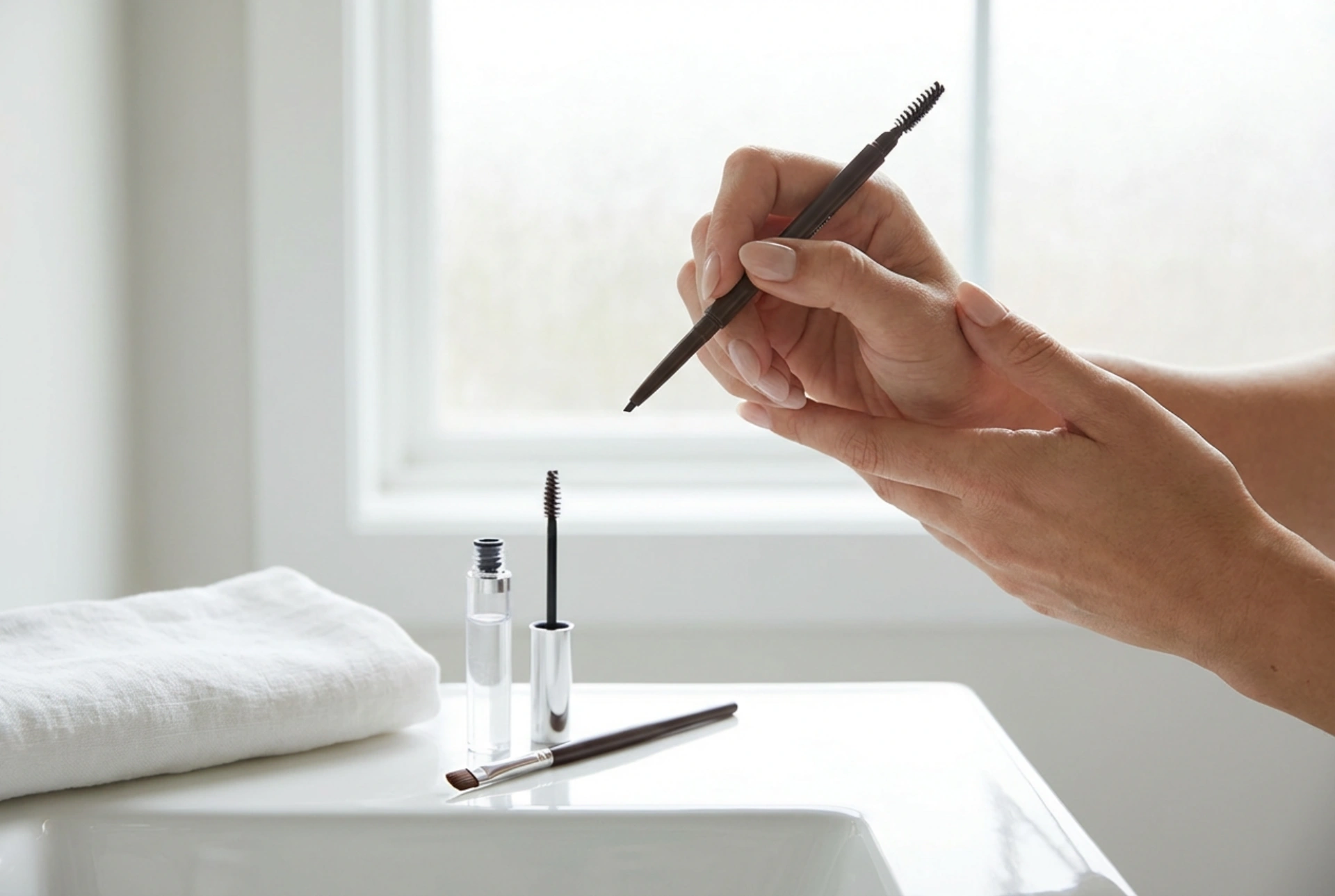 Machiajul sprâncenelor de la zero: formă, umplere, fixare