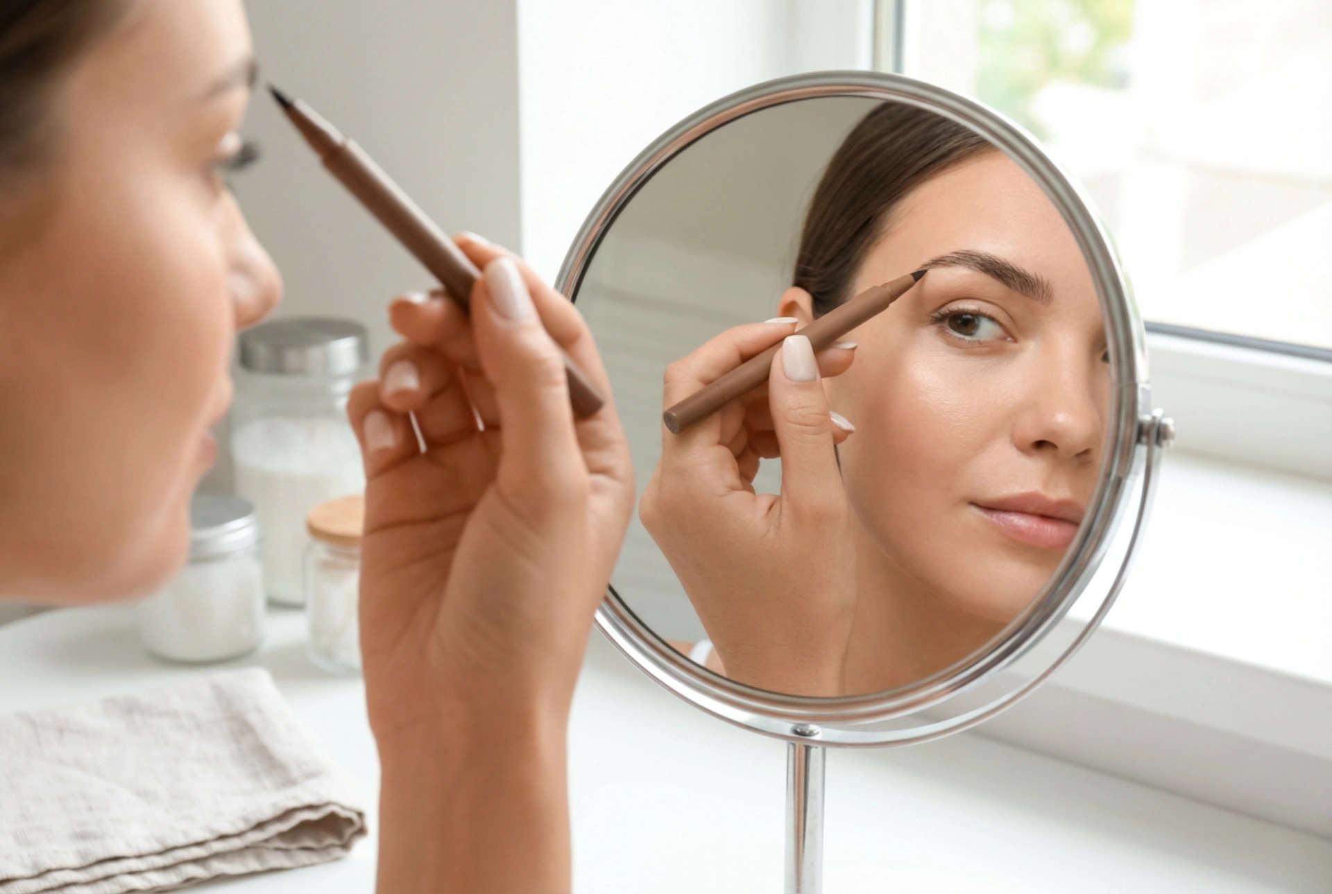 Marker pentru sprâncene: cum să obții un efect de fire naturale fără a exagera