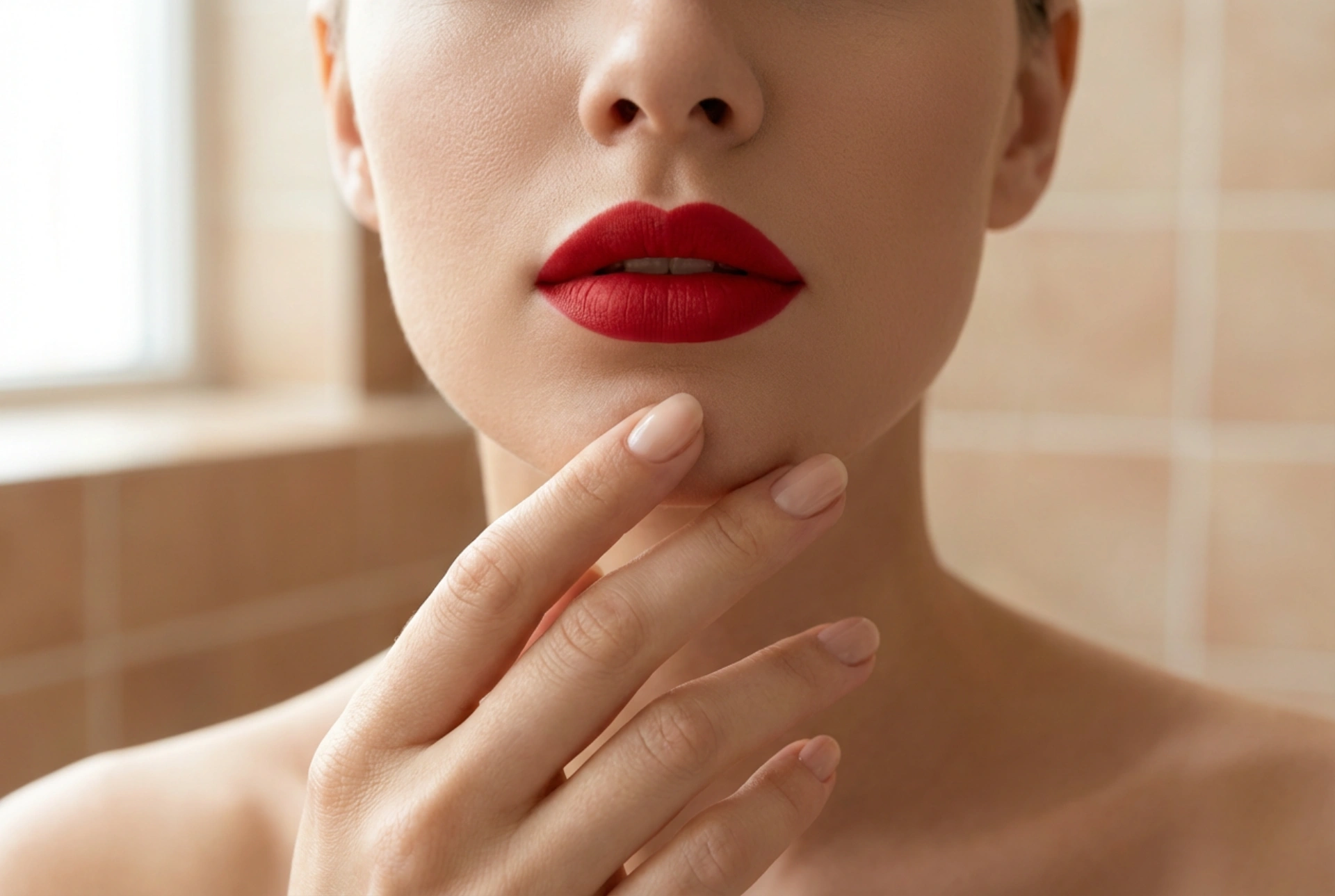 Rujul roșu pas cu pas: pregătirea buzelor, contur și rezistență